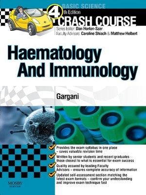 cover image of Crash Course Haematology and Immunology E-Book